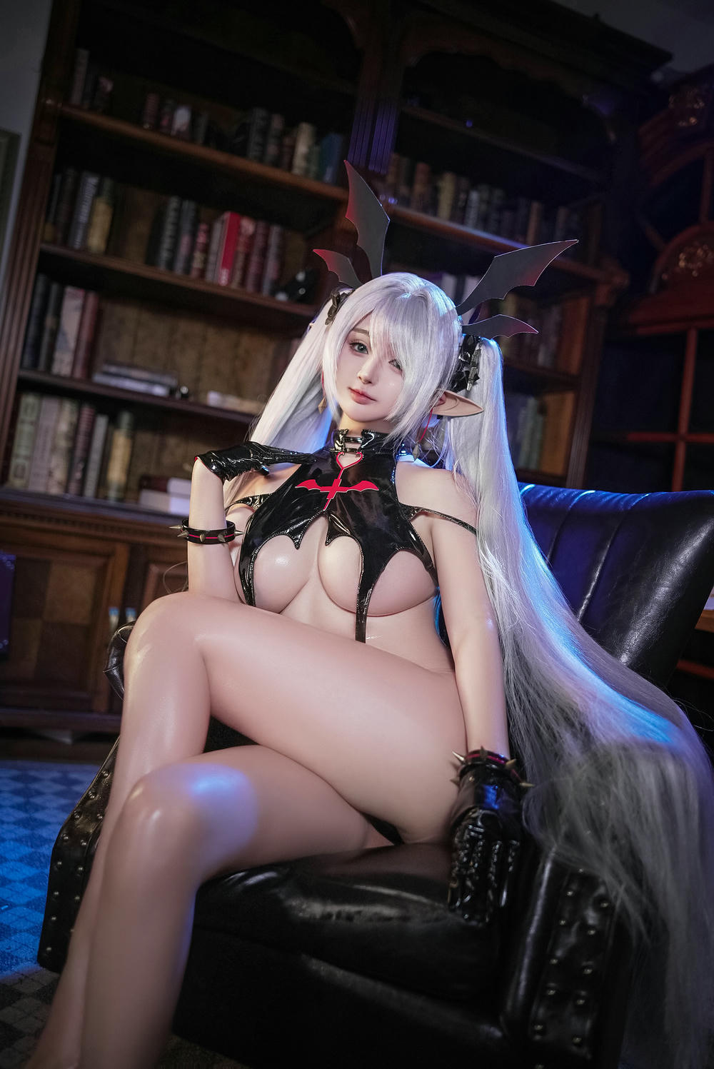 桜井寧寧 – 蔚藍檔案 銀鏡伊織 黑色惡魔【130P】 – COSPLAY-薇薇部落