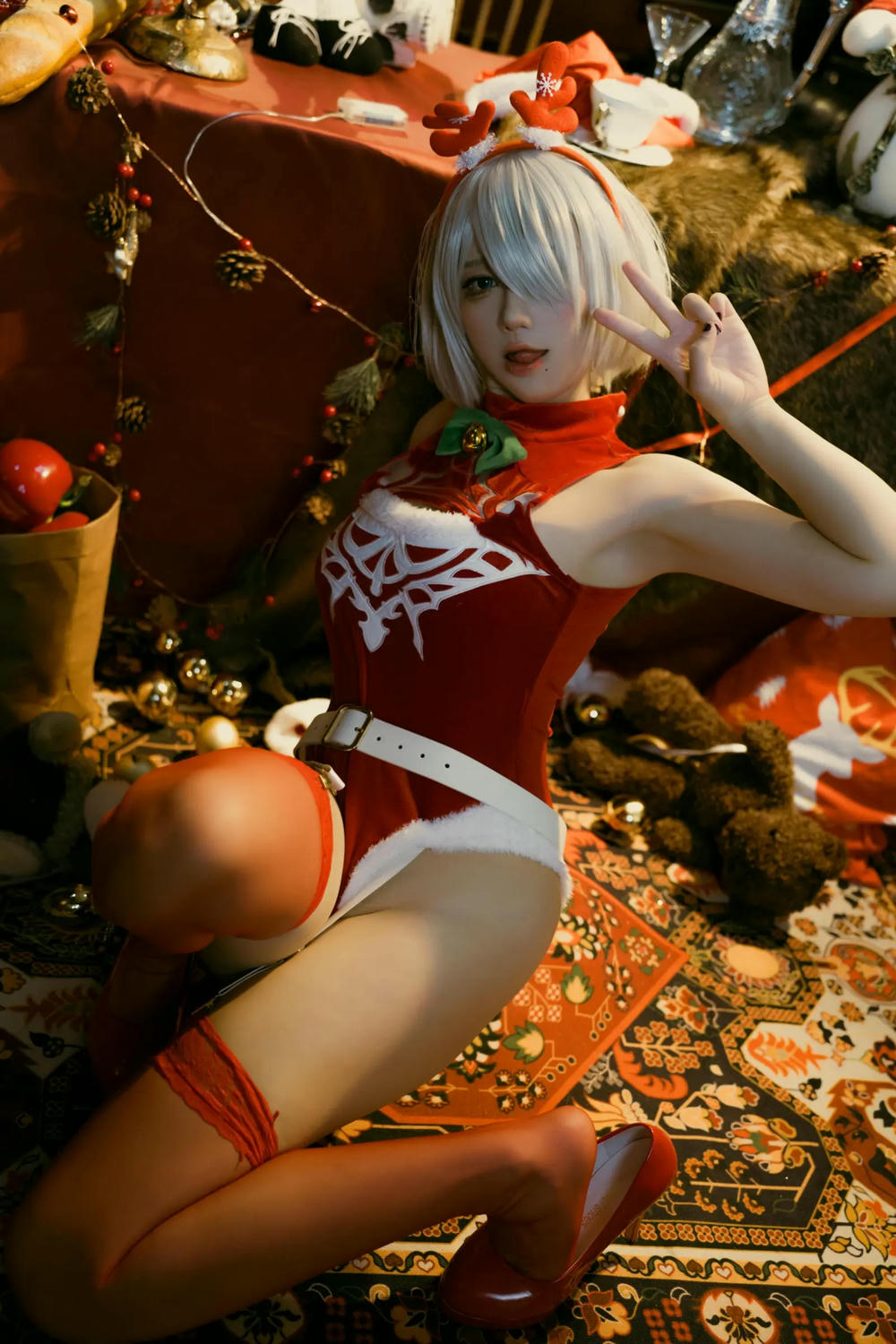 图片[11]-九曲Jean 尼爾·機械紀元 2B聖誕【40P】 – COSPLAY-薇薇部落