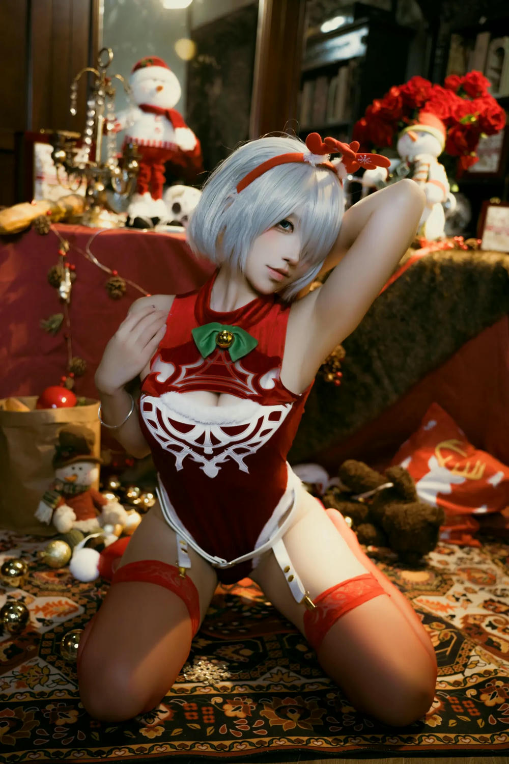 图片[20]-九曲Jean 尼爾·機械紀元 2B聖誕【40P】 – COSPLAY-薇薇部落