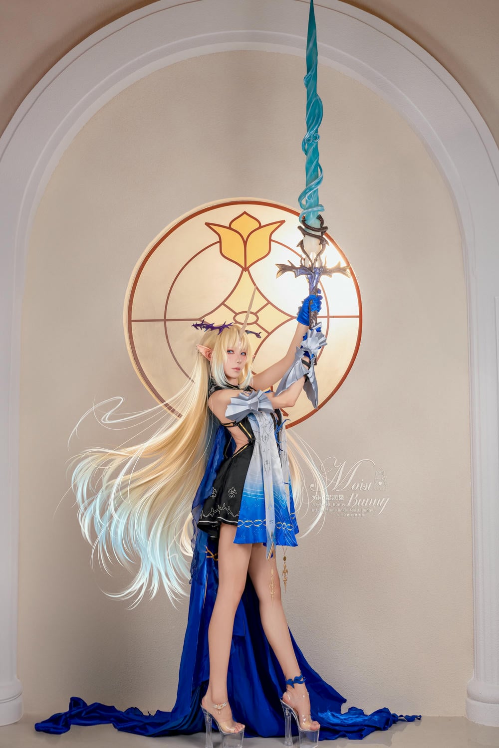 图片[5]-咬一口兔娘 – 鳶尾 鳴潮【54P】 – COSPLAY-薇薇部落