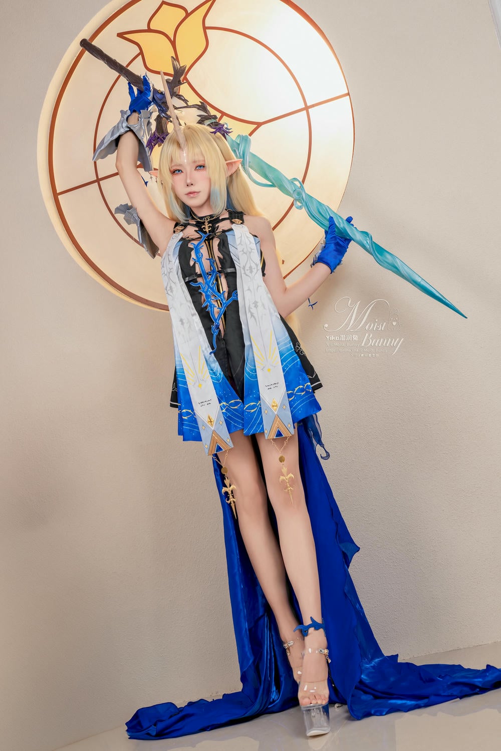 图片[8]-咬一口兔娘 – 鳶尾 鳴潮【54P】 – COSPLAY-薇薇部落