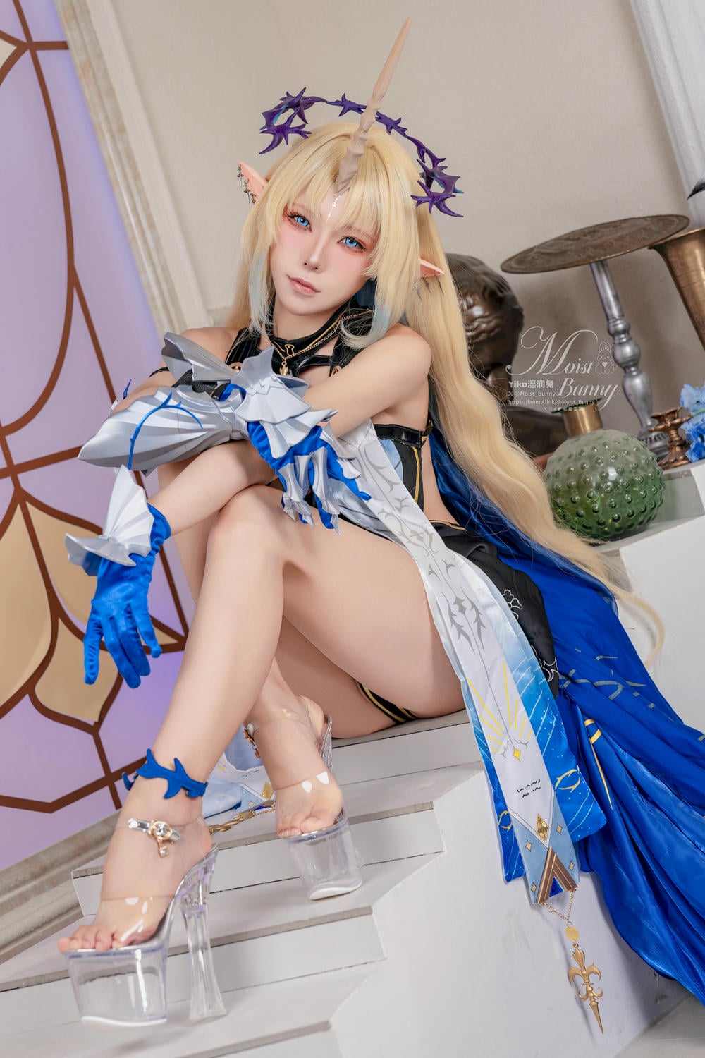 图片[14]-咬一口兔娘 – 鳶尾 鳴潮【54P】 – COSPLAY-薇薇部落