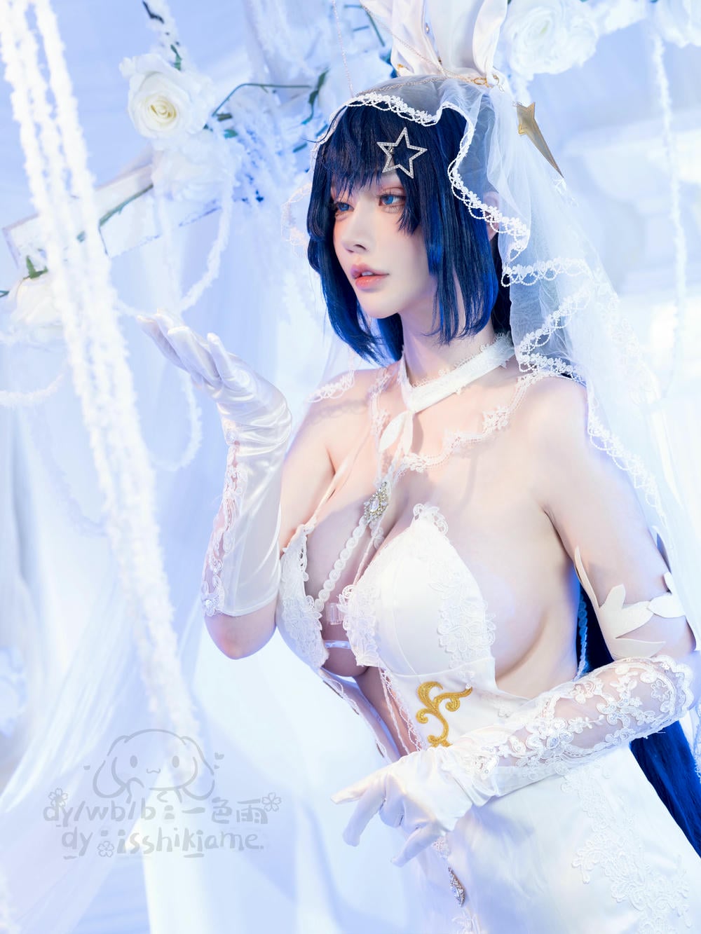 一色雨 – 碧藍航線 新澤西 白雪之儀【20P】 – COSPLAY-薇薇部落