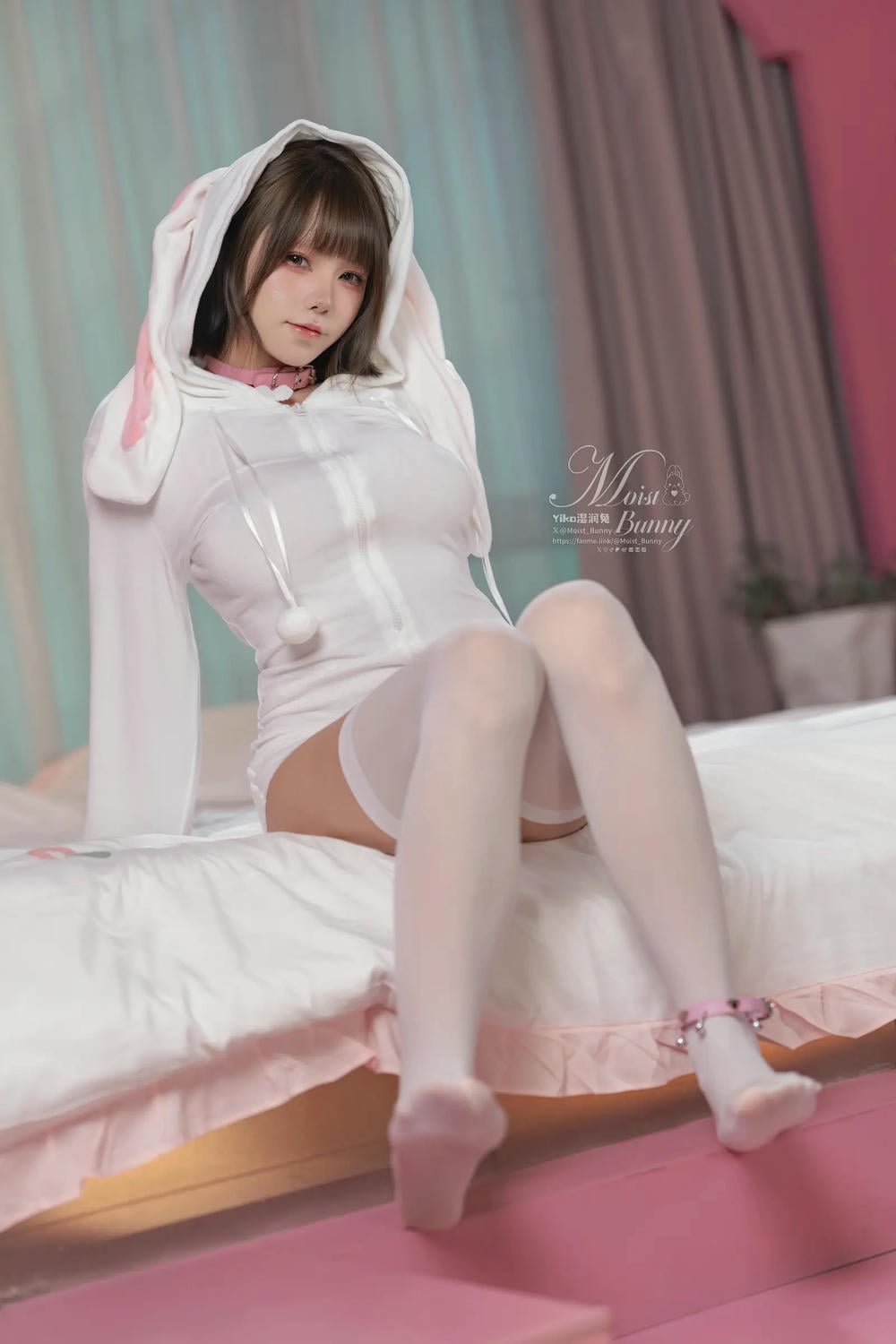 咬一口兔娘 – 雪絨兔 【32P】 – COSPLAY-薇薇部落