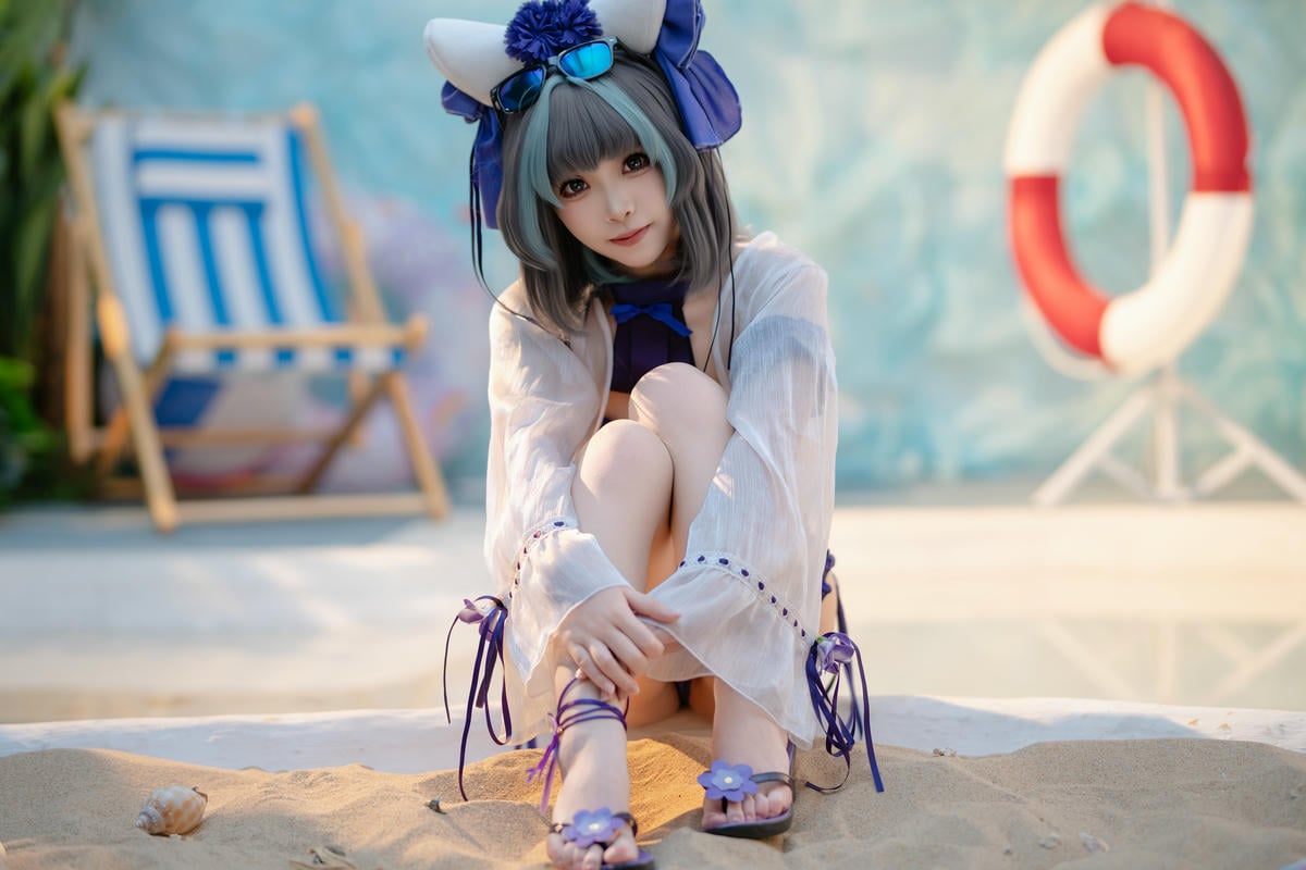 图片[12]-Bangni邦尼 cosplay Cheshire Swimsuit – Azur Lane【86P】 – COSPLAY-薇薇部落