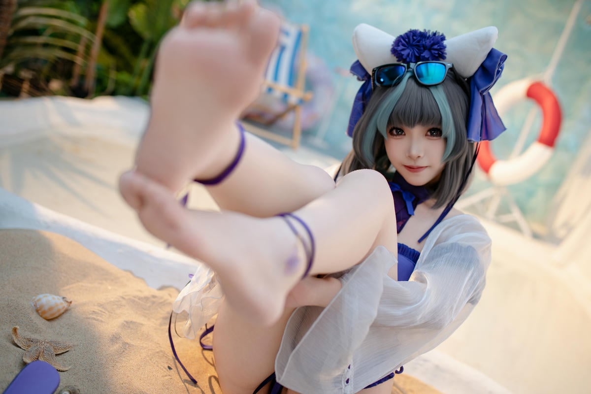 图片[27]-Bangni邦尼 cosplay Cheshire Swimsuit – Azur Lane【86P】 – COSPLAY-薇薇部落
