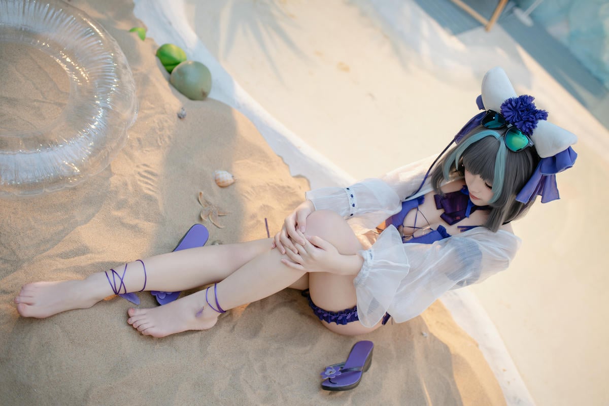 图片[28]-Bangni邦尼 cosplay Cheshire Swimsuit – Azur Lane【86P】 – COSPLAY-薇薇部落