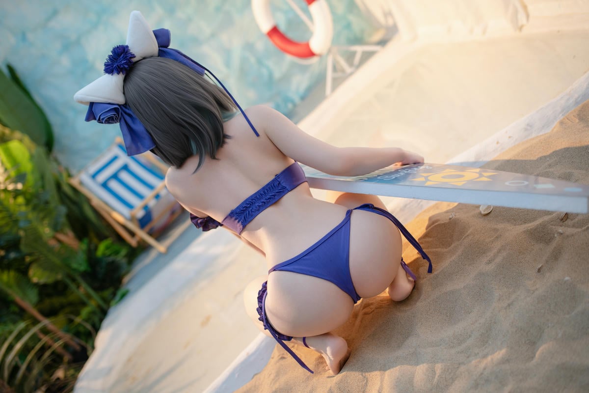 图片[39]-Bangni邦尼 cosplay Cheshire Swimsuit – Azur Lane【86P】 – COSPLAY-薇薇部落