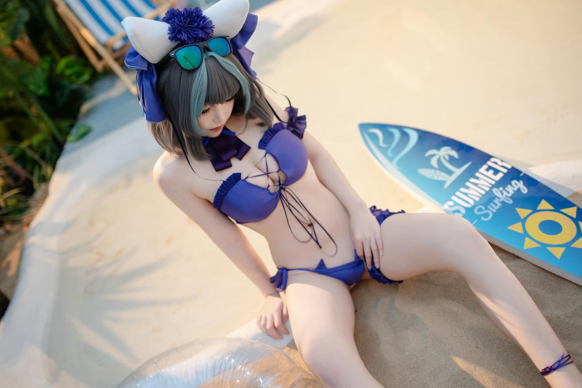 图片[45]-Bangni邦尼 cosplay Cheshire Swimsuit – Azur Lane【86P】 – COSPLAY-薇薇部落