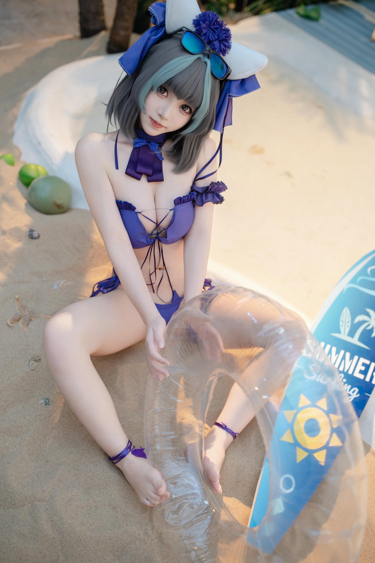 图片[49]-Bangni邦尼 cosplay Cheshire Swimsuit – Azur Lane【86P】 – COSPLAY-薇薇部落