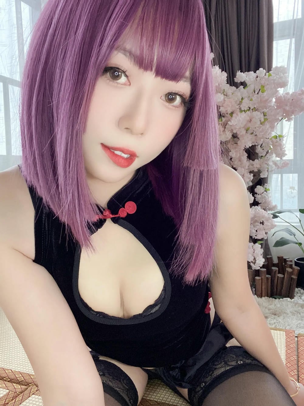 图片[46]-Money冷冷 – 高叉旗袍蕾絲裙 【107P】 – COSPLAY-薇薇部落