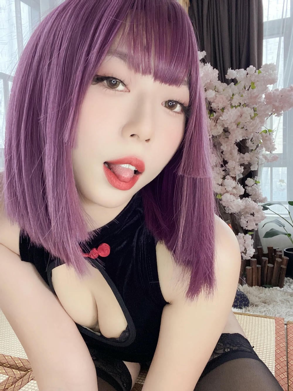 图片[47]-Money冷冷 – 高叉旗袍蕾絲裙 【107P】 – COSPLAY-薇薇部落