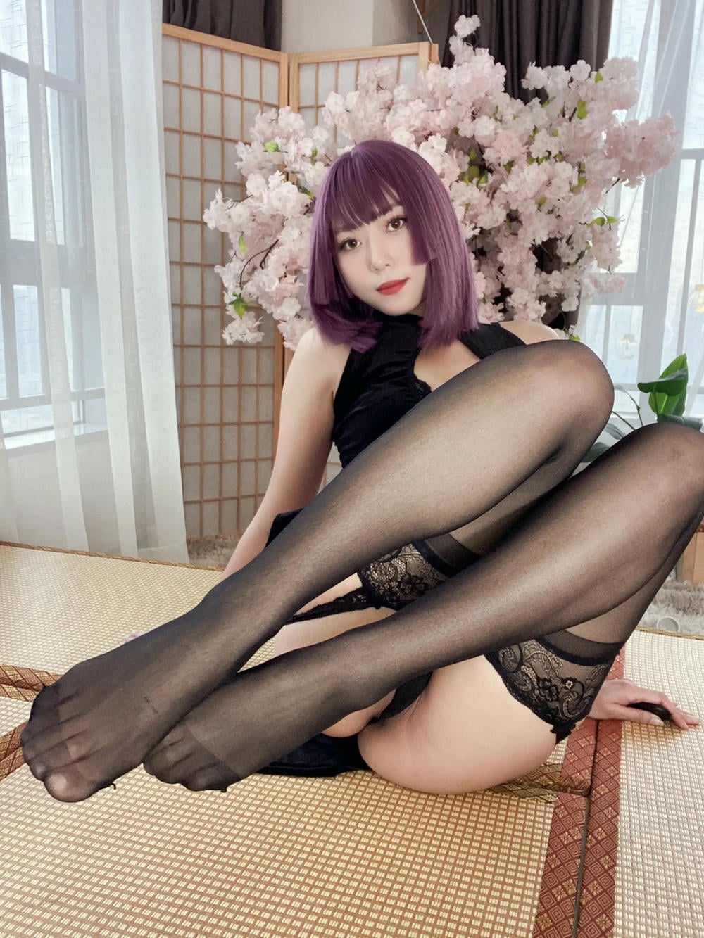 图片[82]-Money冷冷 – 高叉旗袍蕾絲裙 【107P】 – COSPLAY-薇薇部落