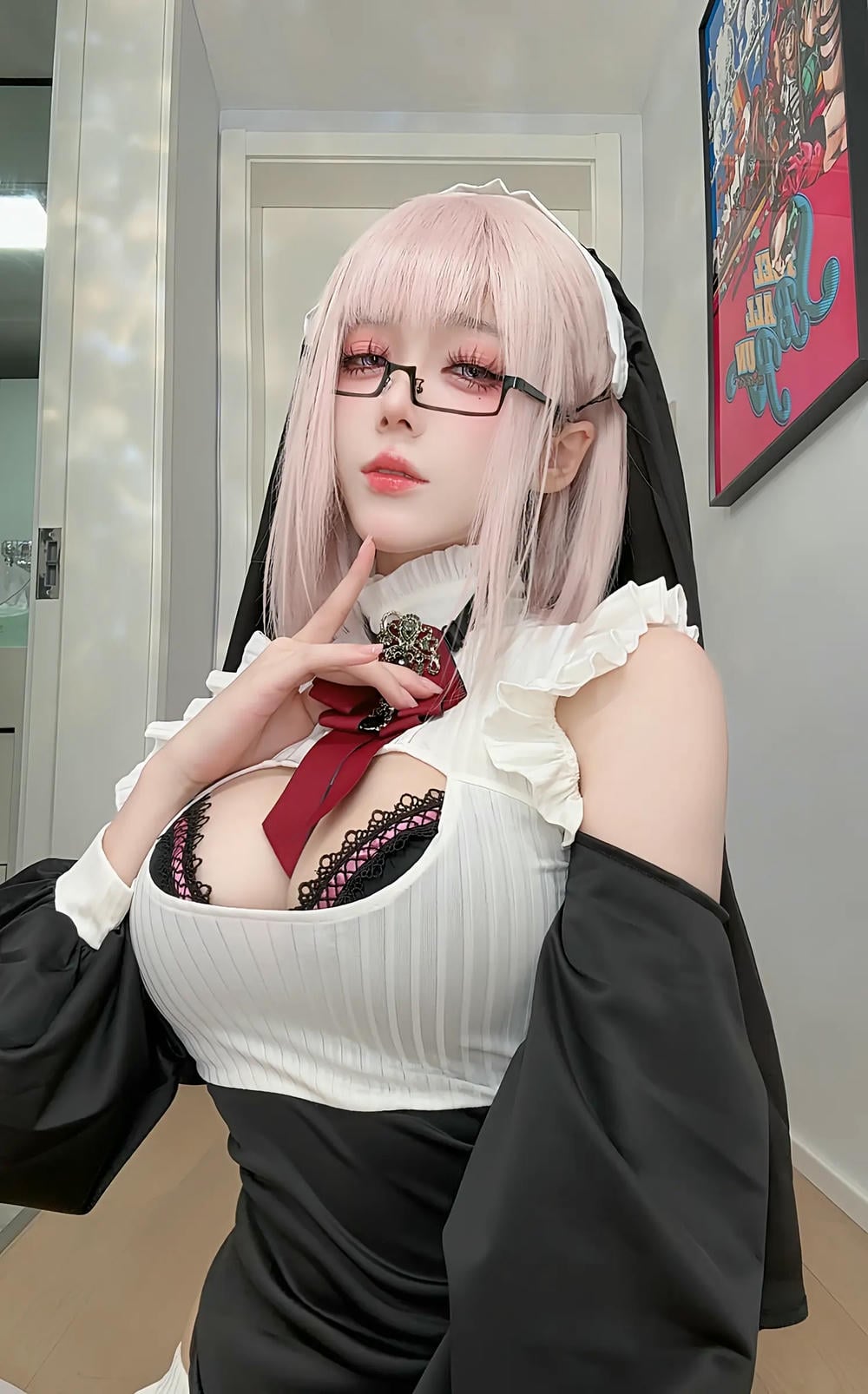 图片[14]-九言 – 修女2 【23P】 – COSPLAY-薇薇部落