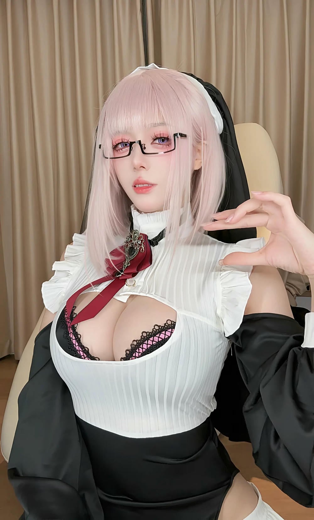 图片[21]-九言 – 修女2 【23P】 – COSPLAY-薇薇部落