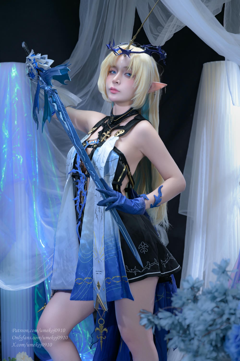 图片[5]-Umeko J cosplay Fleurdelys – Wuthering Waves【97P】 – COSPLAY-薇薇部落
