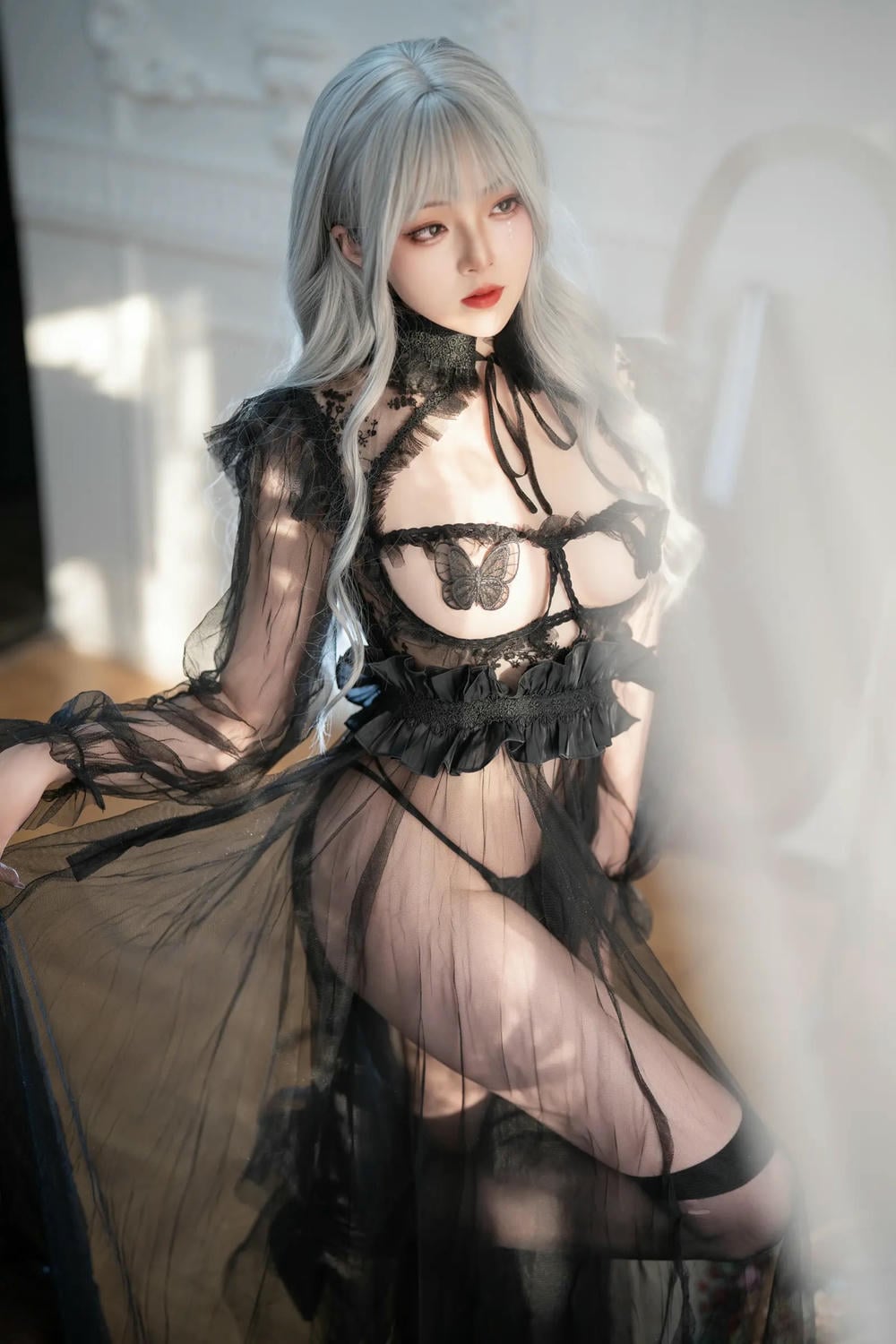 图片[12]-Natsuko夏夏子 – Black Butterfly 【62P】 – COSPLAY-薇薇部落