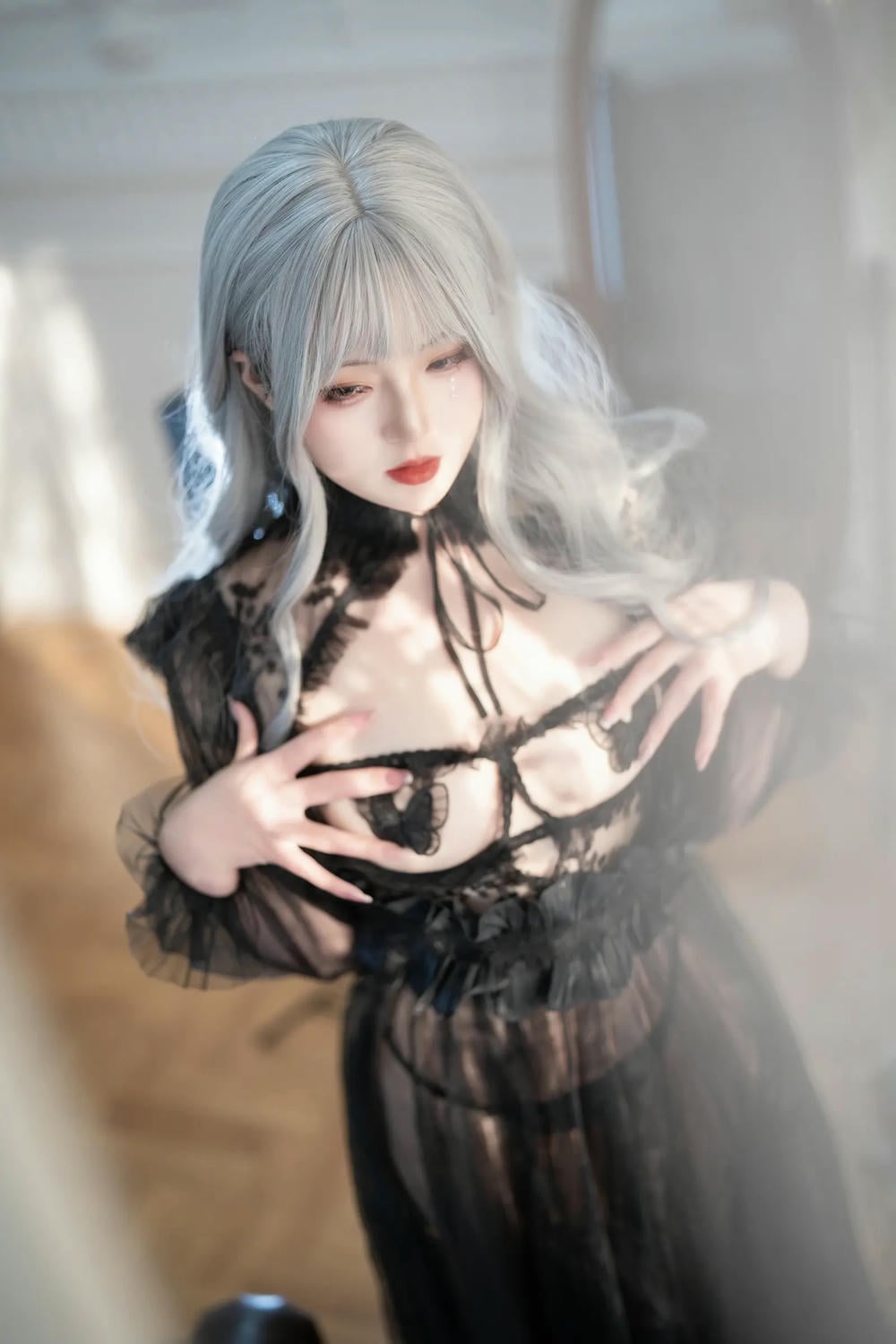图片[14]-Natsuko夏夏子 – Black Butterfly 【62P】 – COSPLAY-薇薇部落