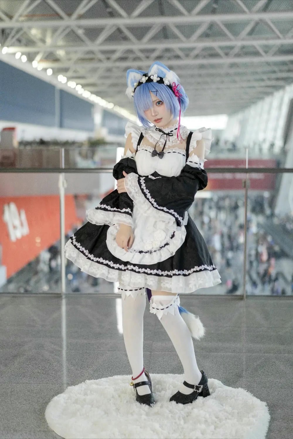 图片[14]-花柒hana 螢火蟲動漫嘉年華 貓貓蕾姆【107P】 – COSPLAY-薇薇部落