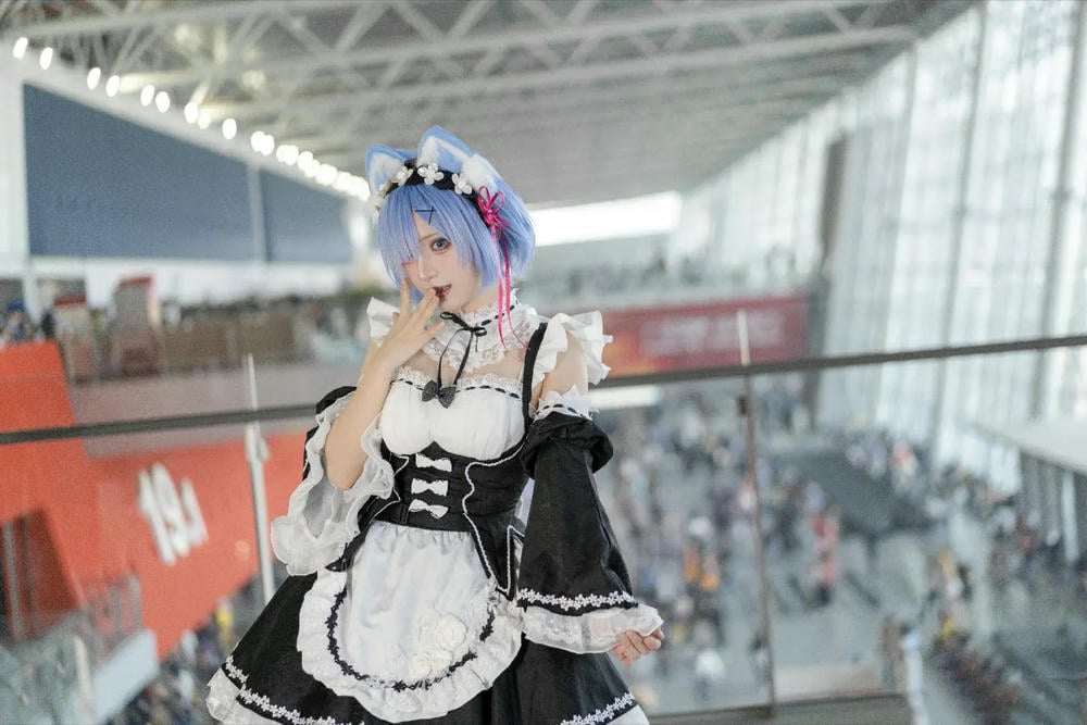 图片[19]-花柒hana 螢火蟲動漫嘉年華 貓貓蕾姆【107P】 – COSPLAY-薇薇部落