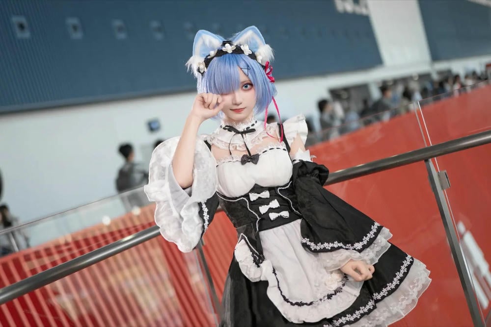 图片[50]-花柒hana 螢火蟲動漫嘉年華 貓貓蕾姆【107P】 – COSPLAY-薇薇部落