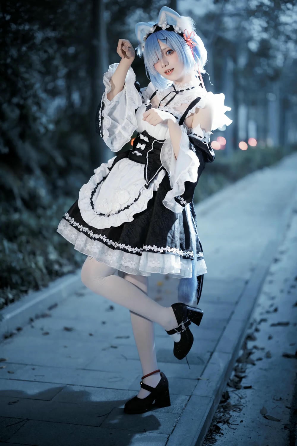 图片[67]-花柒hana 螢火蟲動漫嘉年華 貓貓蕾姆【107P】 – COSPLAY-薇薇部落