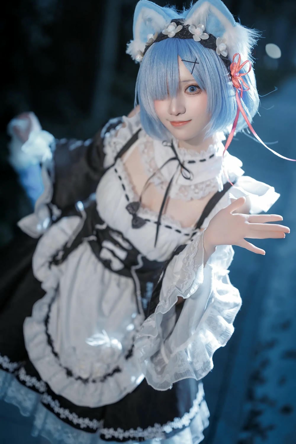 图片[69]-花柒hana 螢火蟲動漫嘉年華 貓貓蕾姆【107P】 – COSPLAY-薇薇部落