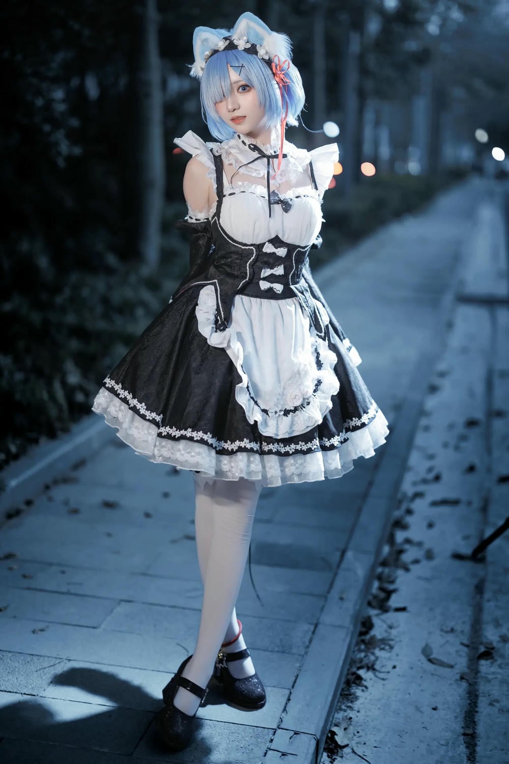 图片[74]-花柒hana 螢火蟲動漫嘉年華 貓貓蕾姆【107P】 – COSPLAY-薇薇部落