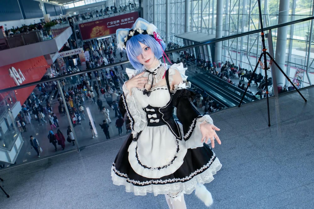 图片[77]-花柒hana 螢火蟲動漫嘉年華 貓貓蕾姆【107P】 – COSPLAY-薇薇部落