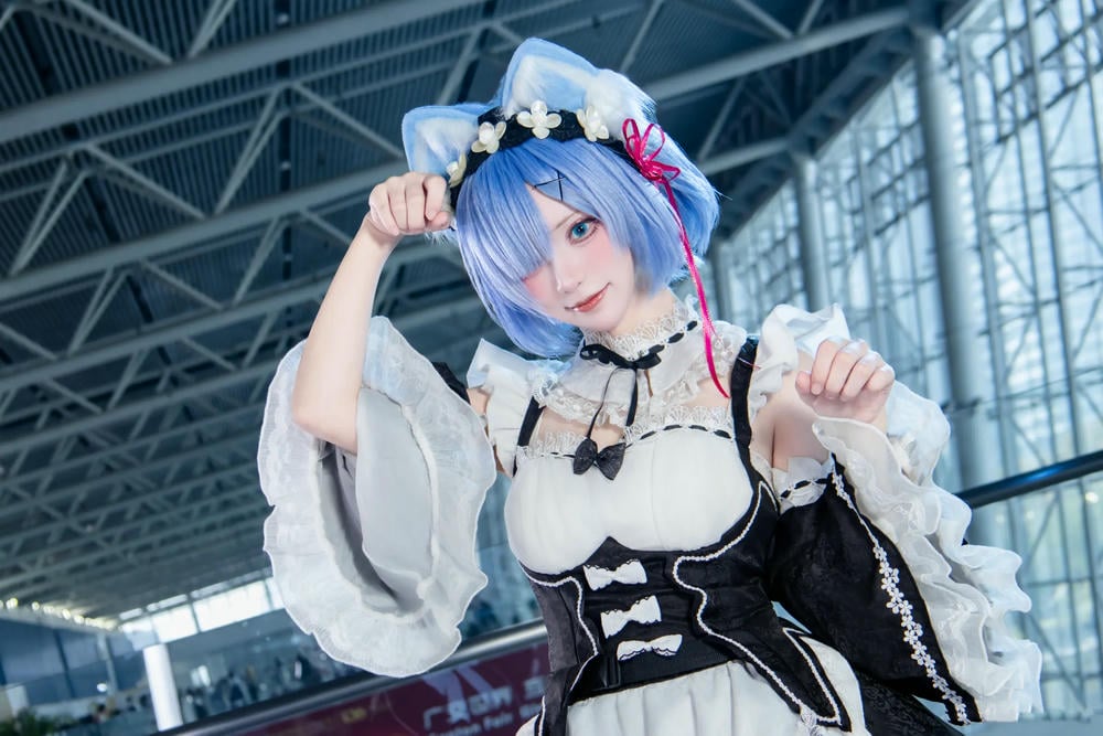 图片[79]-花柒hana 螢火蟲動漫嘉年華 貓貓蕾姆【107P】 – COSPLAY-薇薇部落