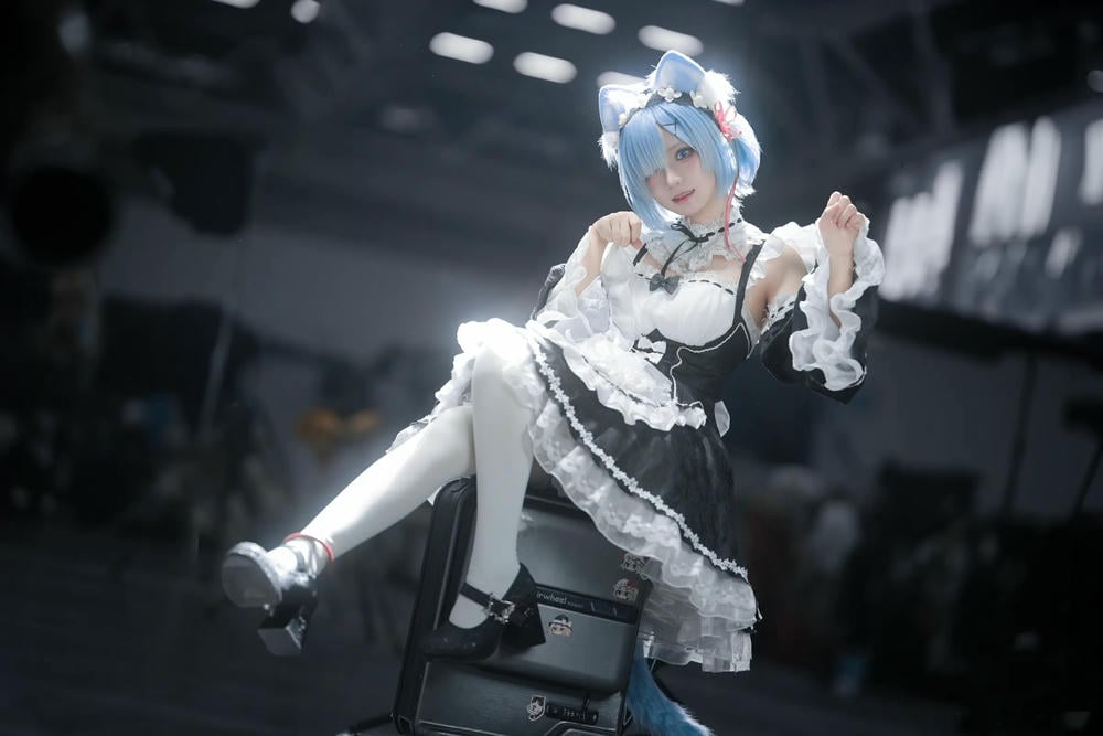 图片[89]-花柒hana 螢火蟲動漫嘉年華 貓貓蕾姆【107P】 – COSPLAY-薇薇部落