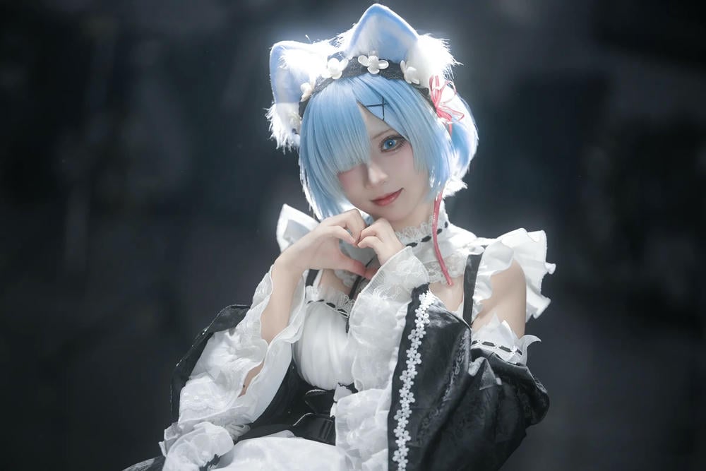 图片[88]-花柒hana 螢火蟲動漫嘉年華 貓貓蕾姆【107P】 – COSPLAY-薇薇部落