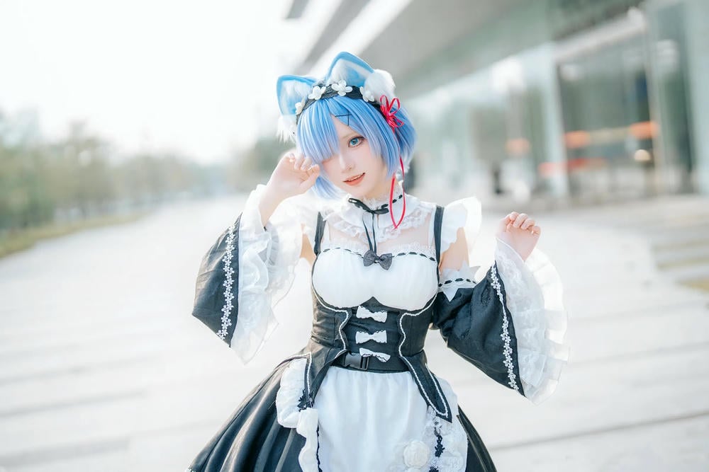 图片[91]-花柒hana 螢火蟲動漫嘉年華 貓貓蕾姆【107P】 – COSPLAY-薇薇部落