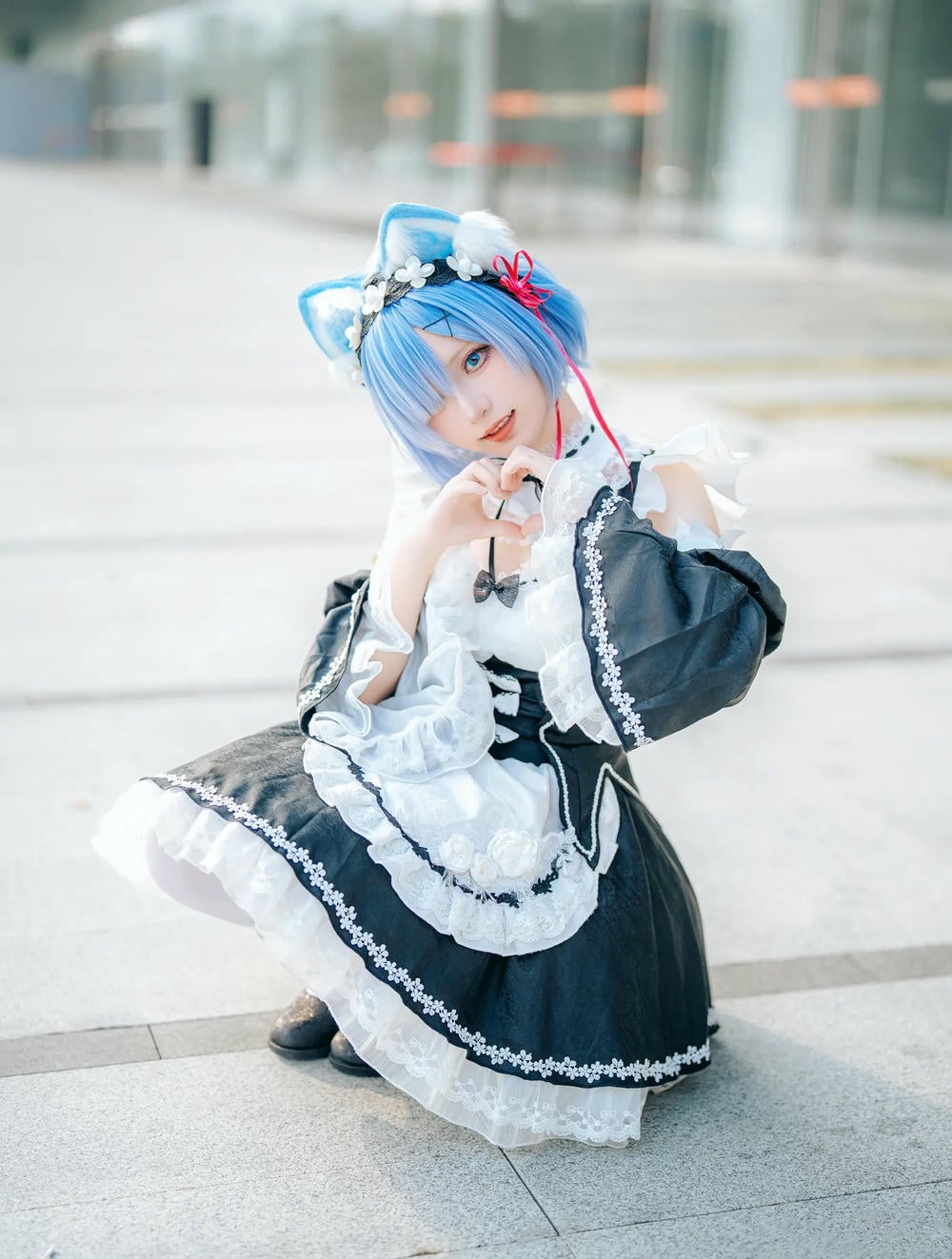 图片[94]-花柒hana 螢火蟲動漫嘉年華 貓貓蕾姆【107P】 – COSPLAY-薇薇部落