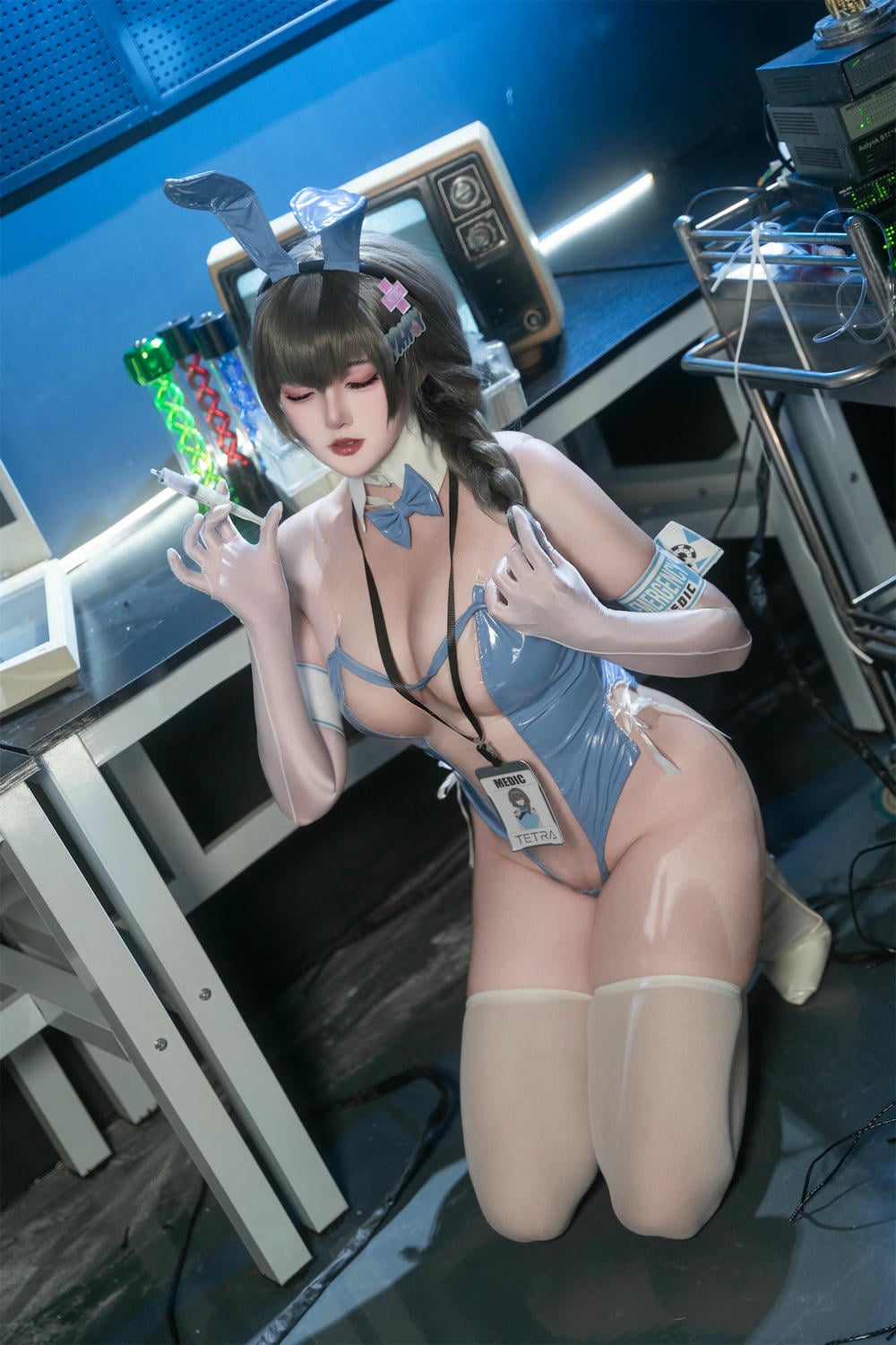 图片[25]-Natsuko夏夏子 – 勝利女神：妮姬 梅裏 醫療兔 – COSPLAY-薇薇部落