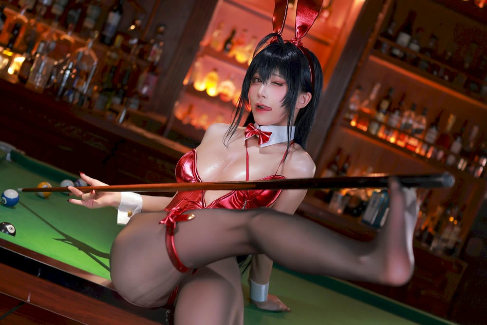 图片[25]-水淼 Aqua – Azurlane Taihou Bunny アズールレーン 大鳳 バニー❥ 新作DL コスプレ【59P】 – COSPLAY-薇薇部落