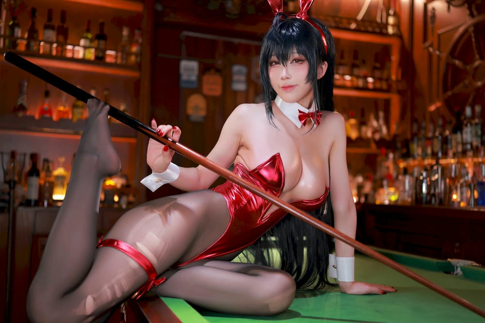 图片[47]-水淼 Aqua – Azurlane Taihou Bunny アズールレーン 大鳳 バニー❥ 新作DL コスプレ【59P】 – COSPLAY-薇薇部落