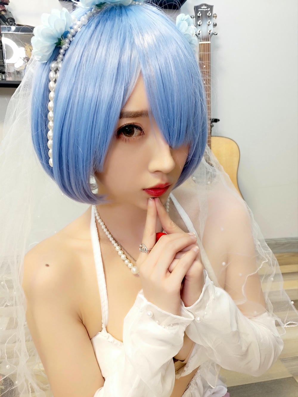 图片[2]-小女巫露娜《雷姆婚紗》【29P】 – COSPLAY-薇薇部落